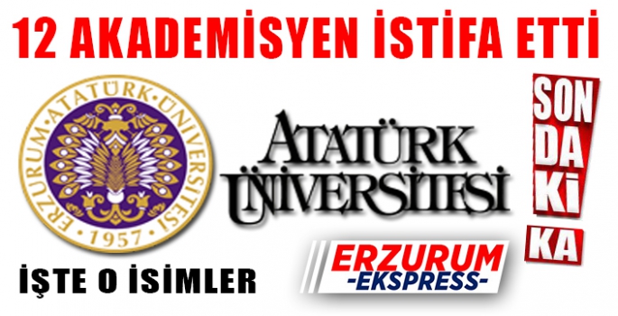 12 AKADEMİSYEN MİLLETVEKİLLİĞİ ADAYLIĞI İÇİN İSTİFA ETTİ