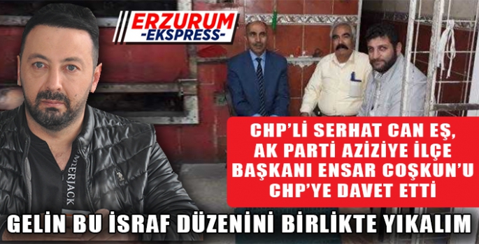 “AK PARTİ DÖNEMİNDE İSRAF HAD SAFADA” BU SÖZLER BANA DEĞİL, AK PARTİ İLÇE BAŞKANA AİT