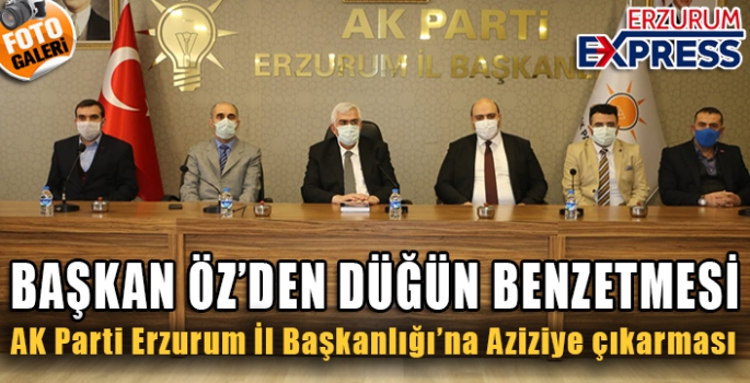 AK Parti Erzurum İl Başkanlığı’na Aziziye çıkarması
