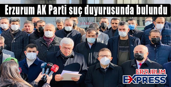 AK Parti suç duyurusunda bulundu