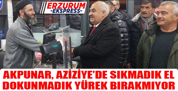 Akpunar, sıkmadık el, dokunmadık yürek bırakmamaya kararlı 