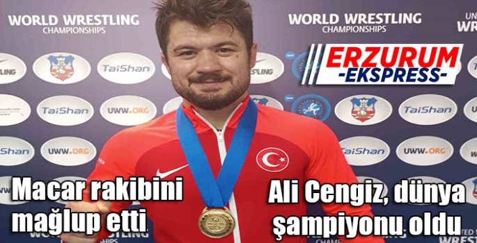 Ali Cengiz, dünya şampiyonu