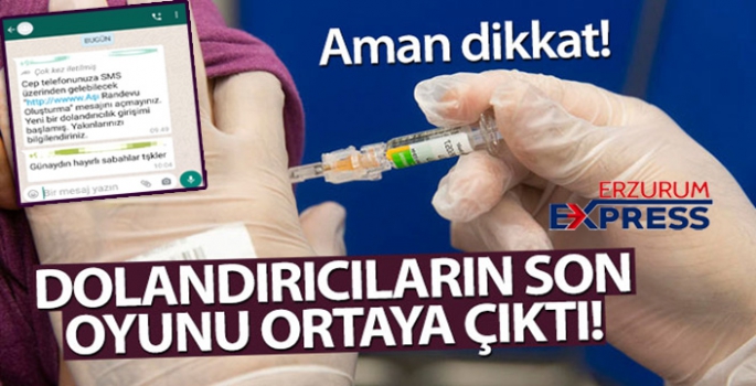 Aman dikkat! Dolandırıcılar aşıyı da kullanıyor