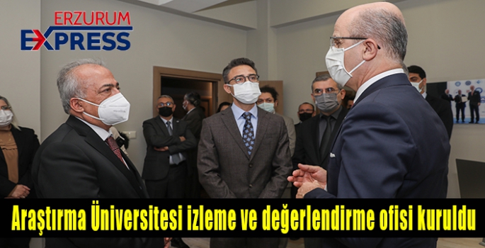 Araştırma Üniversitesi izleme ve değerlendirme ofisi kuruldu