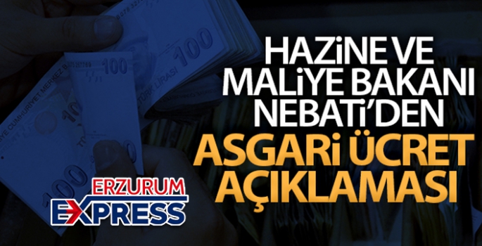 ASGARİ ÜCRET AÇIKLAMASI 