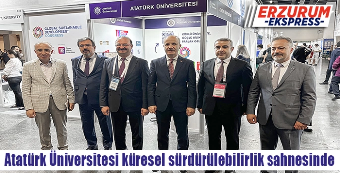 Atatürk Üniversitesi küresel sürdürülebilirlik sahnesinde