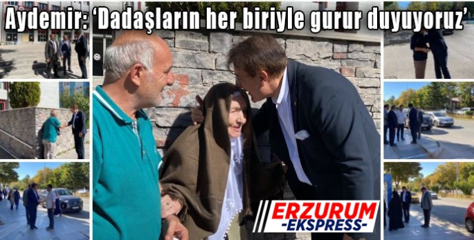 Aydemir: ‘Dadaşların her biriyle gurur duyuyoruz’