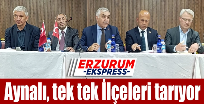 Aynalı, İlçeleri tarıyor 