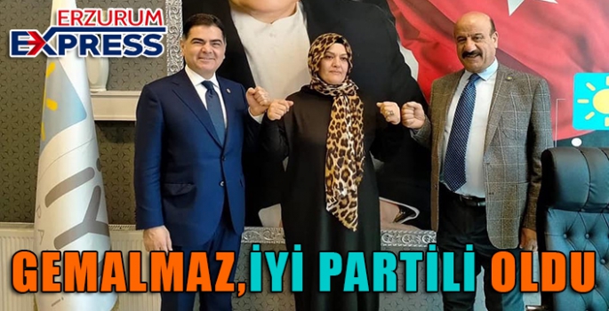 AYSUN GEMALMAZ İYİ PARTİ'Lİ OLDU