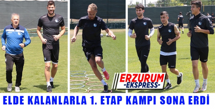 B.B. ERZURUMSPOR 1. ETAP KAMPI SONA ERDİ 