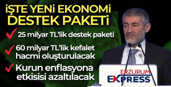 Bakan Nebati ekonomide yeni destek paketini açıkladı