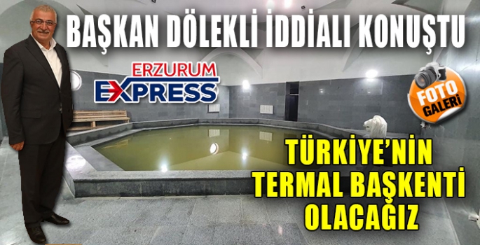 BAŞKAN DÖLEKLİ İDDİALI KONUŞTU