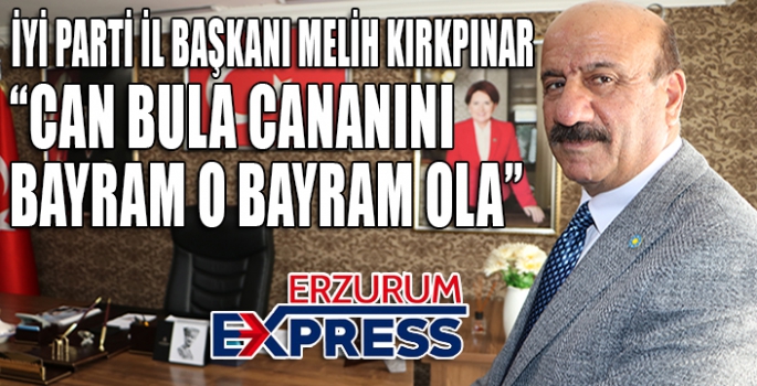 BAŞKAN KIRKPINAR'DAN RAMAZAN BAYRAMI MESAJI 