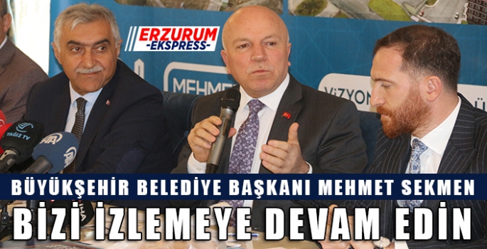 BAŞKAN SEKMEN'DEN VATANDAŞI SEVİNDİRECEK AÇIKLAMALAR