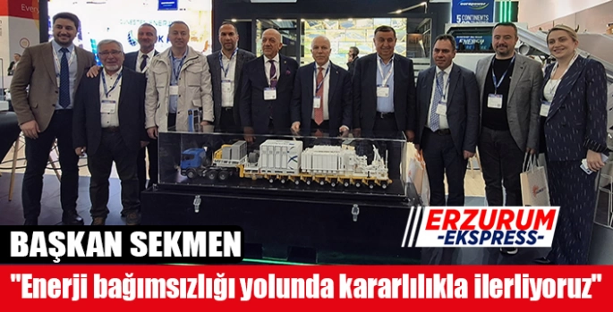 Başkan Sekmen: 