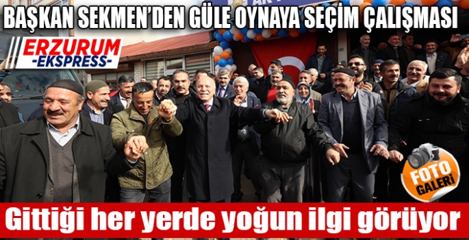 Başkan Sekmen, yapacak daha çok işimiz var. 