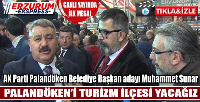 Başkan Sunar'dan ilk mesaj