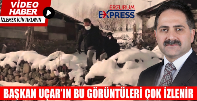 BAŞKAN UÇAR'DAN GÜNDEM YARATACAK GÖRÜNTÜLER