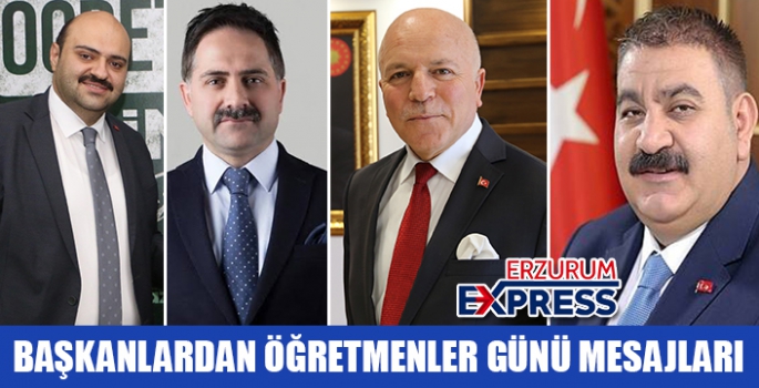 BAŞKANLARDAN ÖĞRETMENLER GÜNÜ MESAJI 