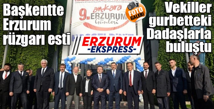 Başkentte Erzurum rüzgarı esti 