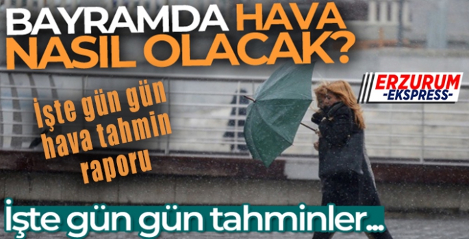 Bayramda hava nasıl olacak? Yağmur yağacak mı? Kurban Bayramı hava durumu tahminleri