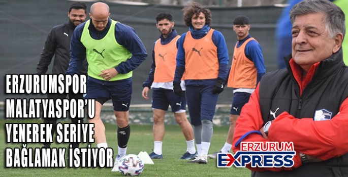 BB Erzurumspor kazanarak seriye bağlamak istiyor