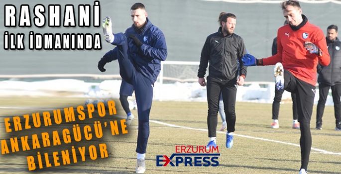 BB Erzurumspor MKE Ankaragücü hazırlıklarını sürdürdü