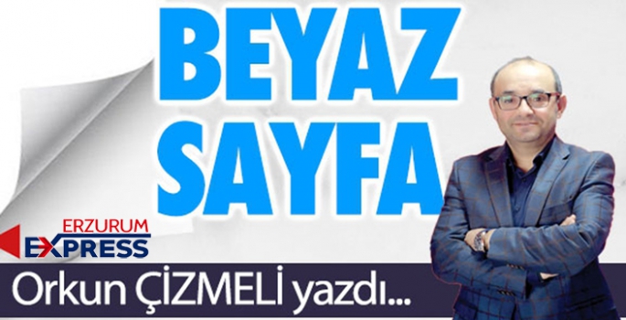 Beyaz sayfa...