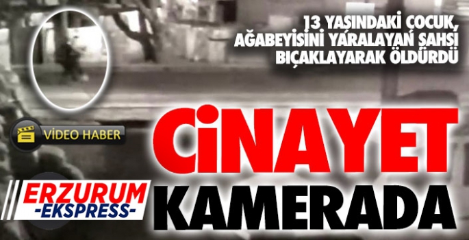  Bıçaklı cinayet kamerada