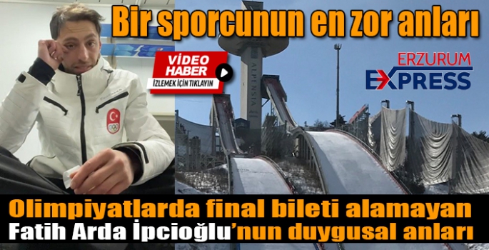 Bir sporcunun en zor anları