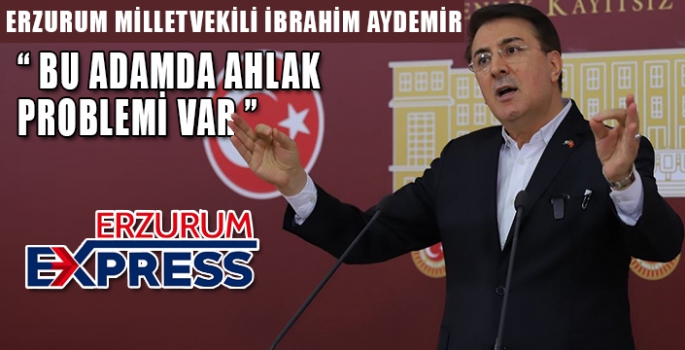 BU ADAMDA AHLAK PROBLEMİ VAR.