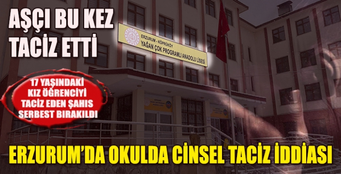 BU KEZ AŞÇI CİNSEL TACİZDE BULUNDU