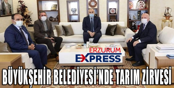 BÜYÜKŞEHİR'DE TARIM ZİRVESİ