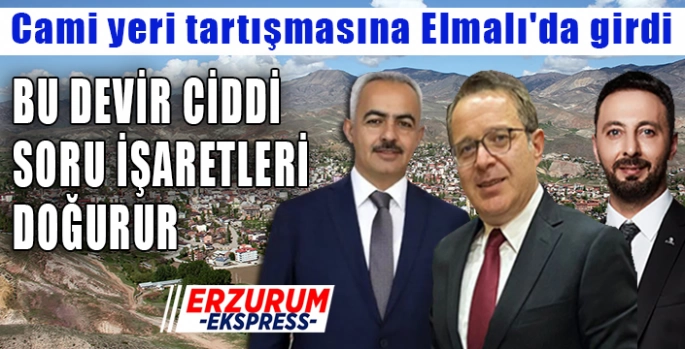 Cami yeri tartışmasına Elmalı da girdi