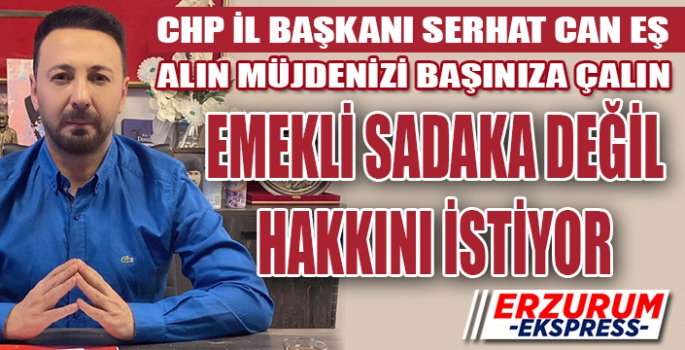 CAN EŞ, ALIN MÜJDENİZİ BAŞINIZA ÇALIN!