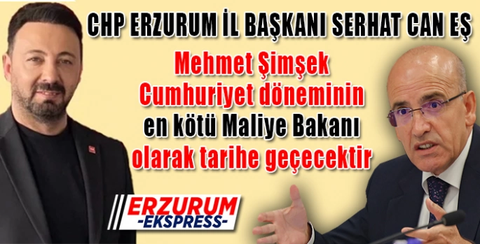 Can Eş, Yarın emeklinin, asgari ücretlinin kapısına vergi memuru koyacağım derse şaşırmam. 