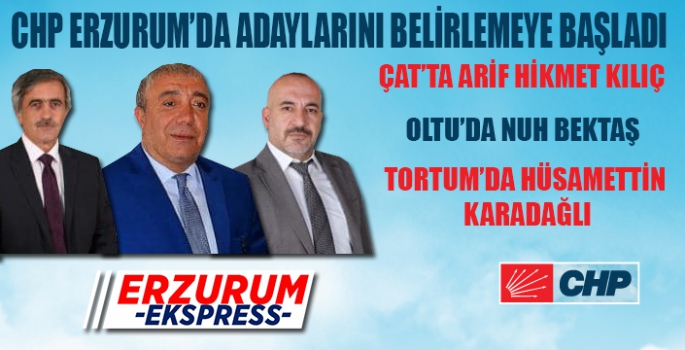 CHP’de 3 ilçe adayı belli oldu… Arif Hikmet Kılıç yeniden aday