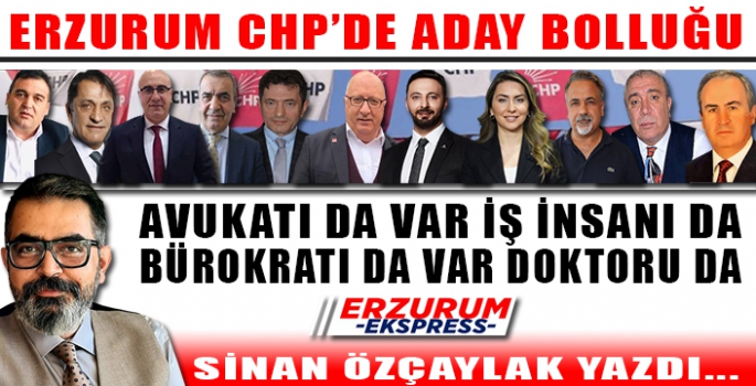 CHP’DE ADAY BOLLUĞU