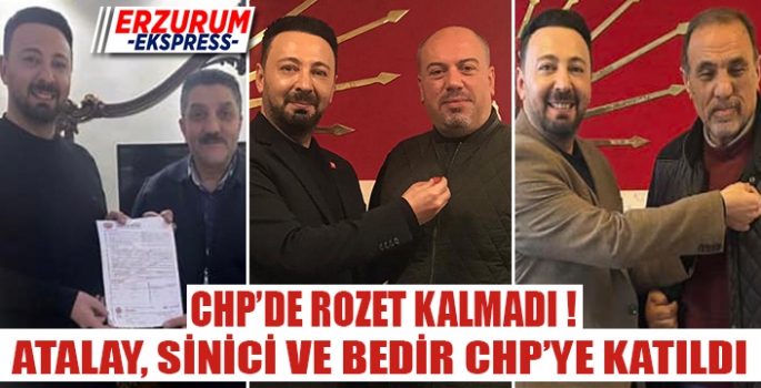 CHP ERZURUM'DA ÇIKIŞINI SÜRDÜRÜYOR