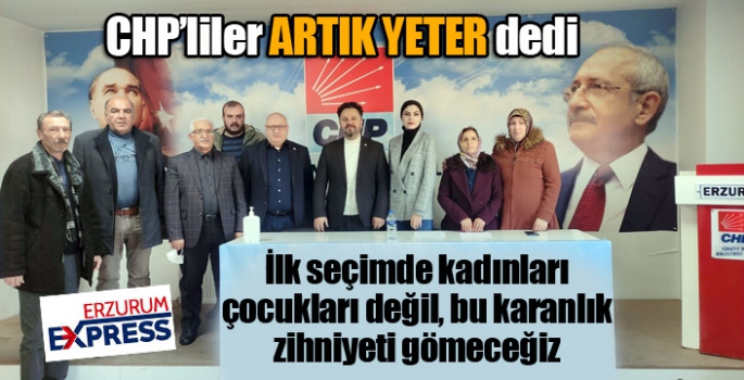 CHP Erzurum Kadın Kolları Türk Medeni Kanunu’nun yıl dönümünü unutmadı  