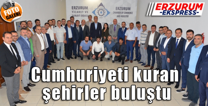  Cumhuriyeti kuran şehirler buluştu