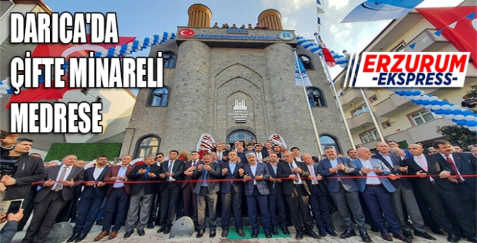 DARICA'DA ÇİFTE MİNARELİ MEDRESE