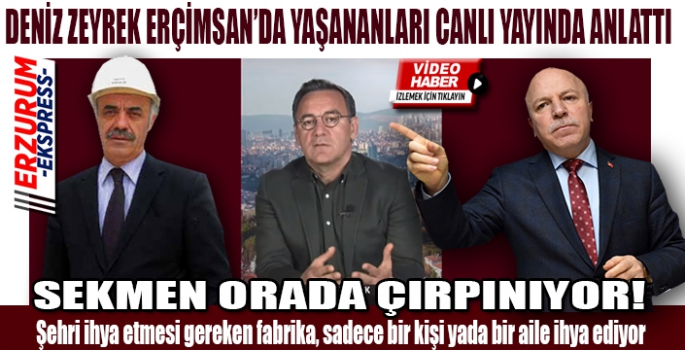 Deniz Zeyrek, Mehmet Sekmen çırpınıyor. 