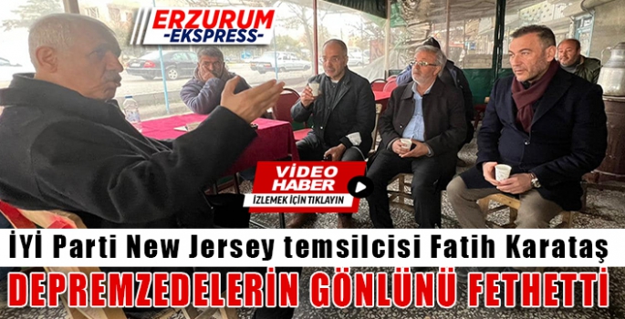 DEPREMZEDELERİN GÖNLÜNÜ FETHETTİ