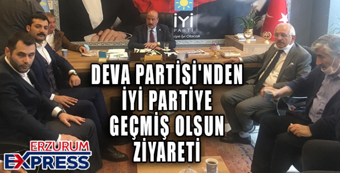 DEVA PARTİSİ'NDEN İYİ PARTİ'YE ZİYARET 