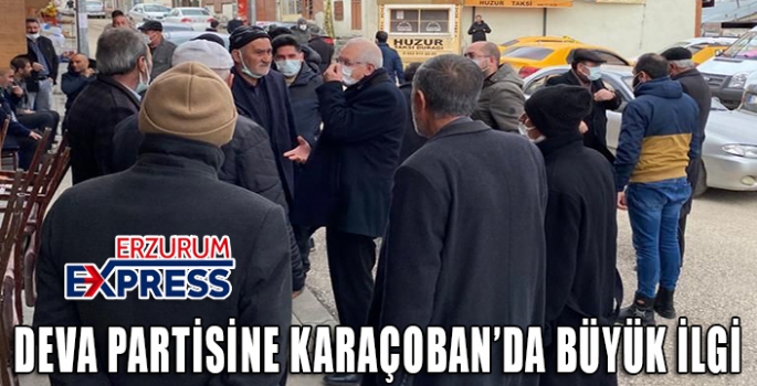 DEVA PARTİSİ'NDEN KARAÇOBAN ÇIKARMASI 