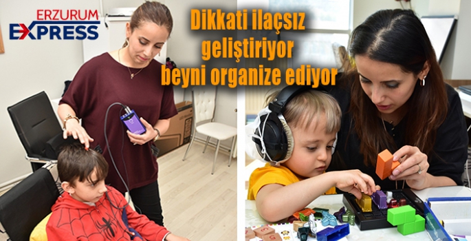 Dikkati ilaçsız geliştiriyor, beyni organize ediyor