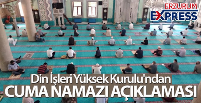 Din İşleri Yüksek Kurulu'ndan, cuma namazına ilişkin açıklama