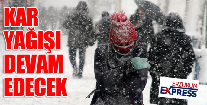 Doğu Anadolu’da kar yağışı yeniden etkisini artırdı