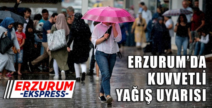 Doğu Anadolu’da kuvvetli yağış uyarısı